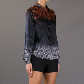 fiftyfiveuploads - Etro Mixed Print Shirt